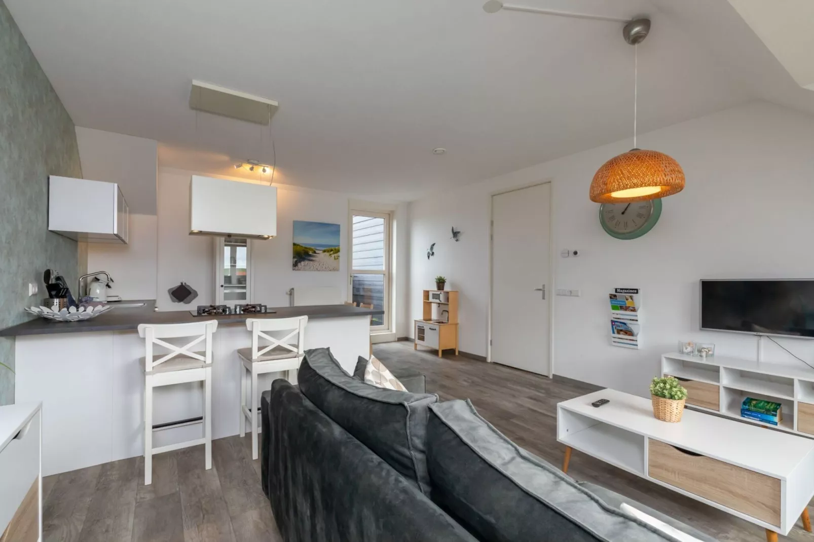 Appartement - Willibrordusplein 28e  Zoutelande-Living room