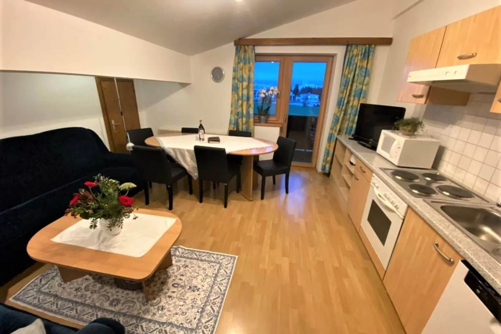 Ferienwohnung am Bio-Bauernhof-Kitchen