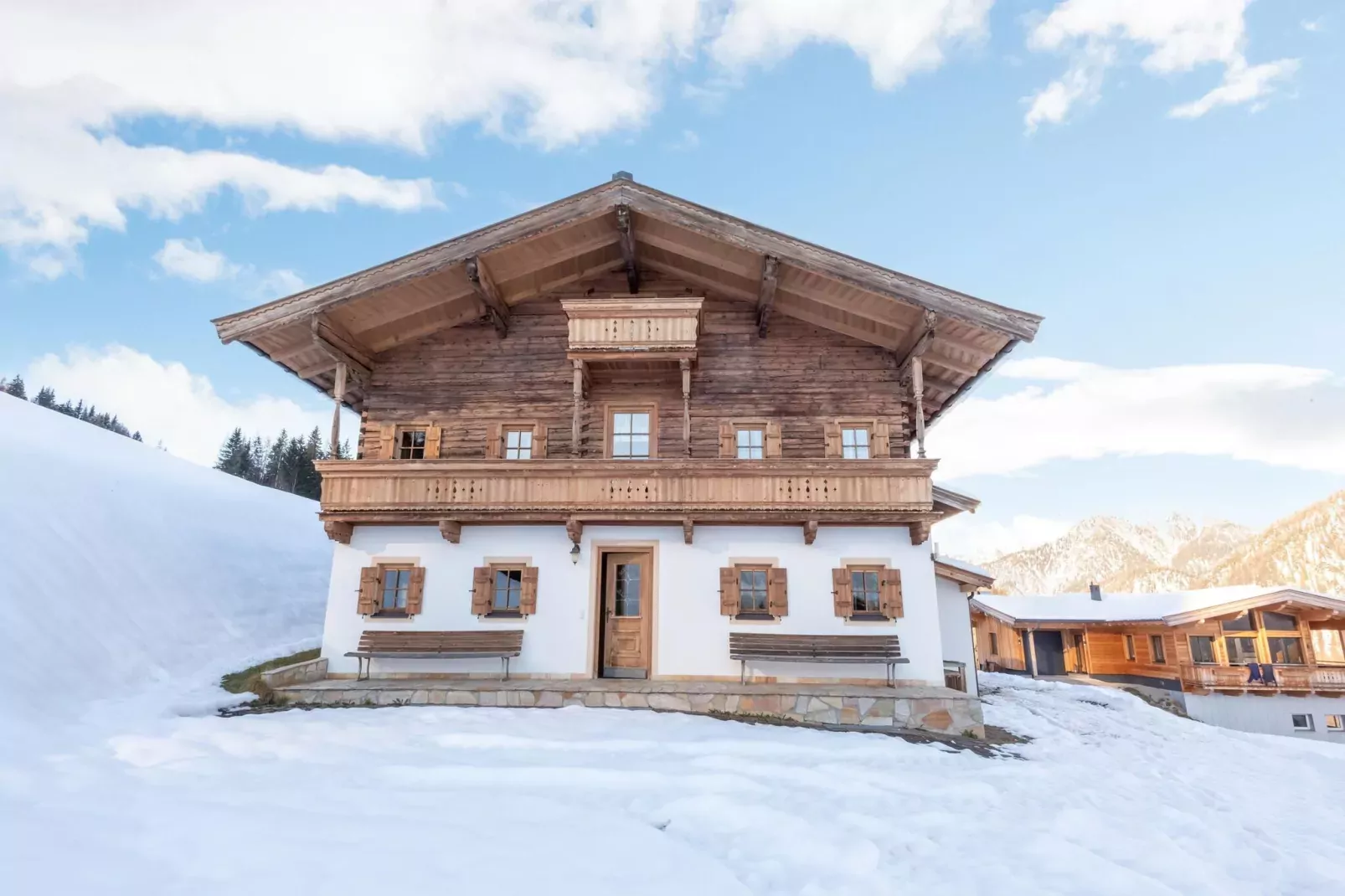 Bauernhaus Hochfilzen-Exterior winter