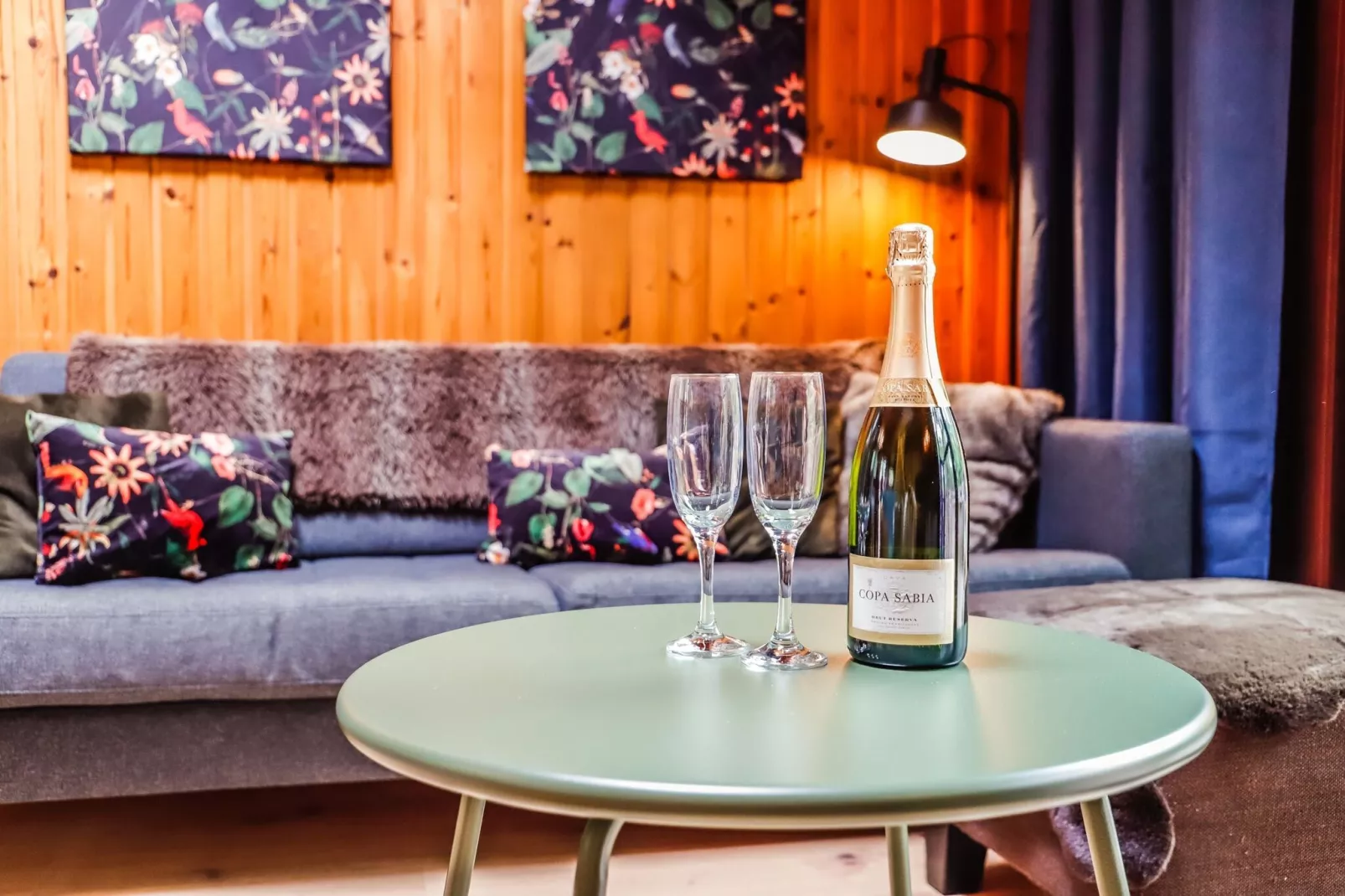Chalet le beau Renard-Living room