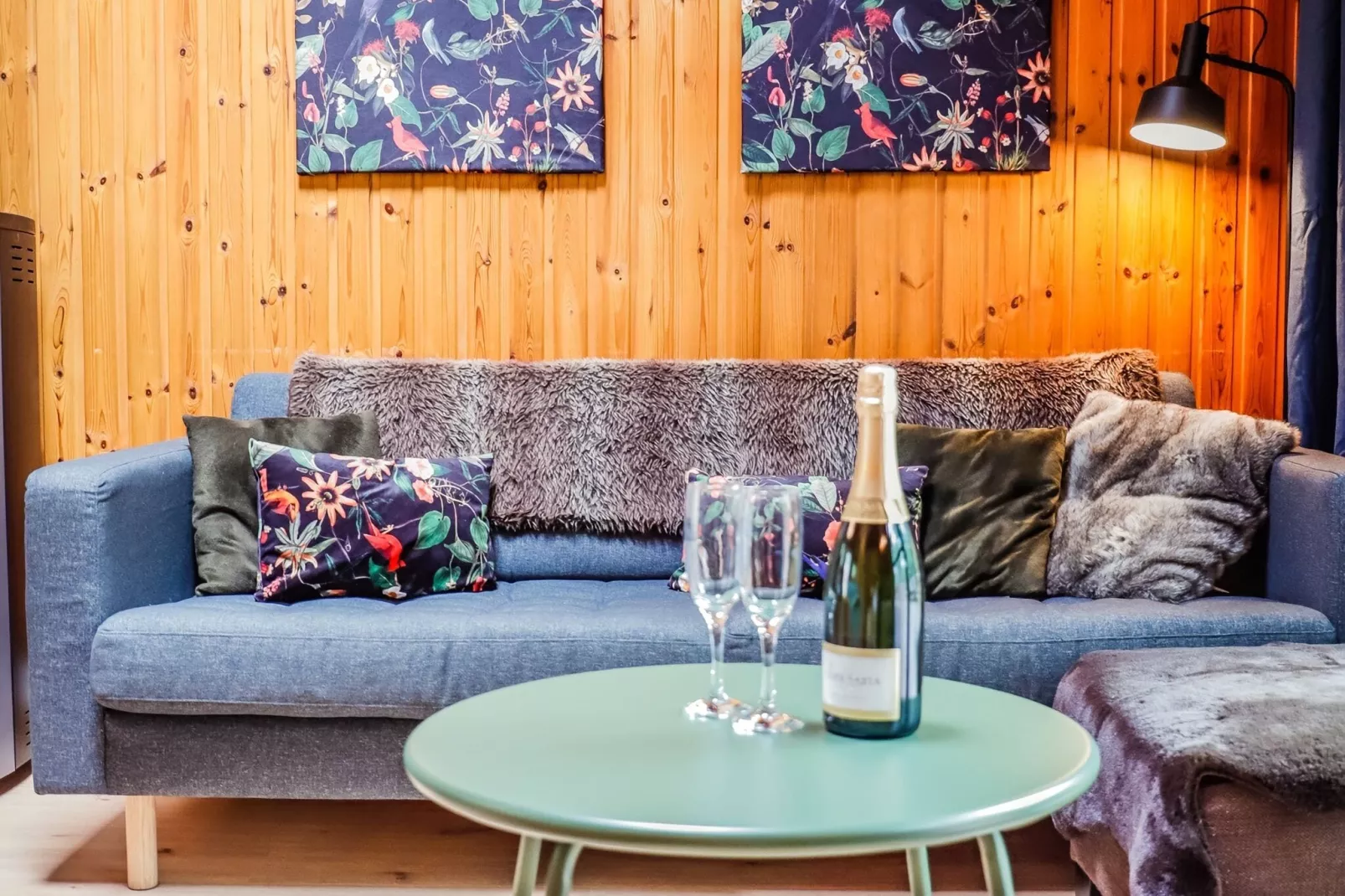 Chalet le beau Renard-Living room