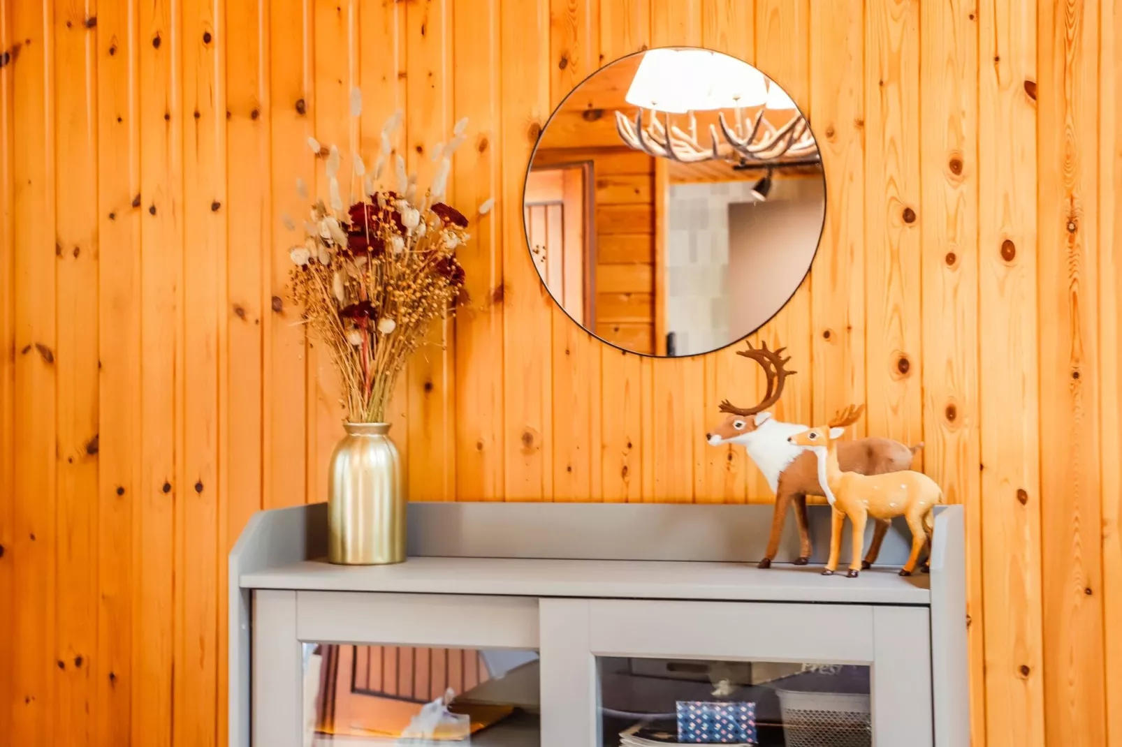 Chalet le beau Renard-Living room