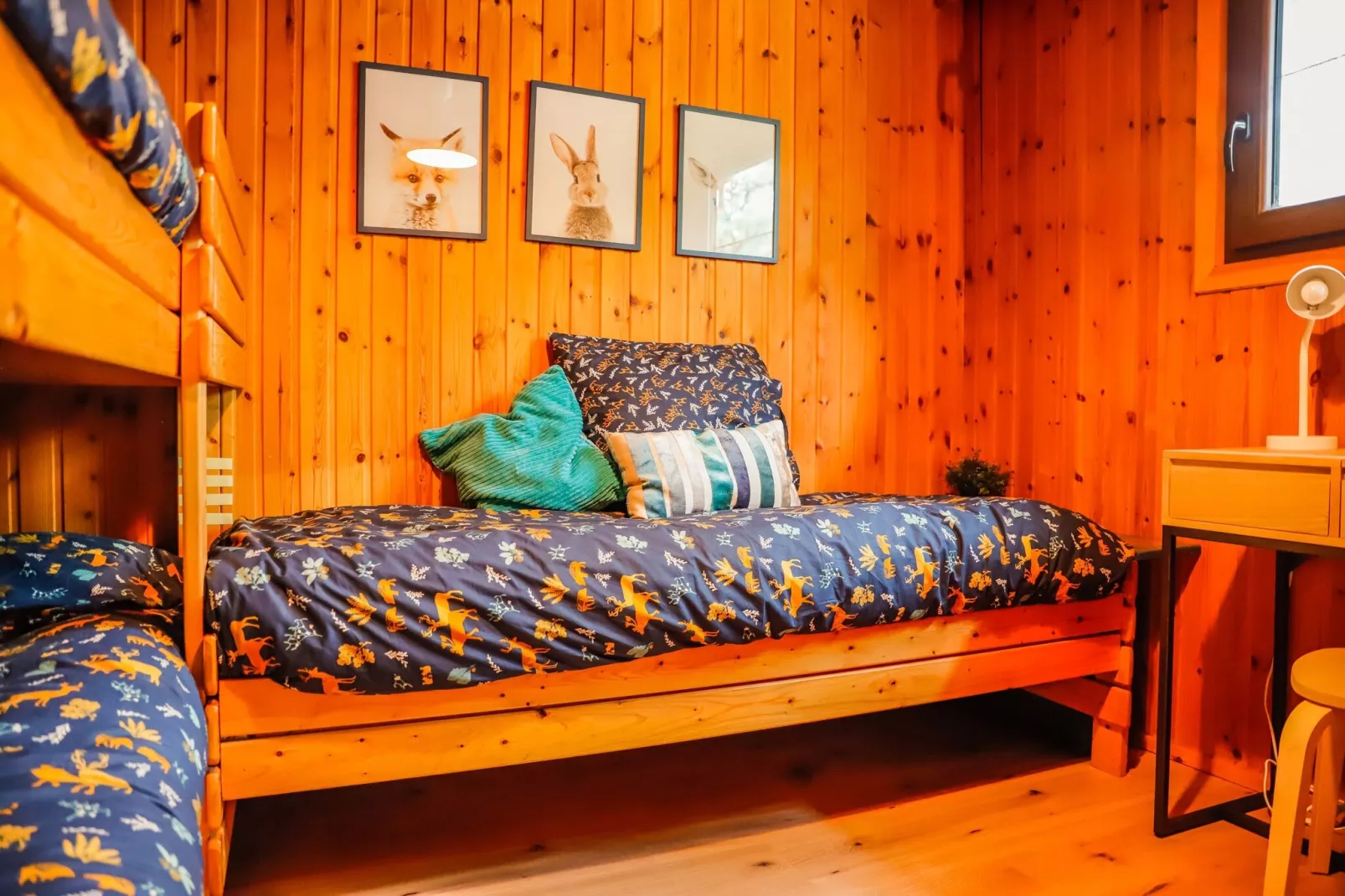 Chalet le beau Renard-Bedroom