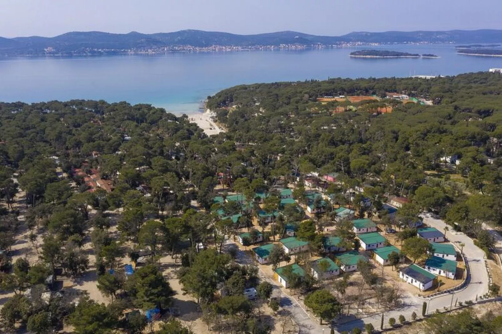 Mobile Homes in Camping Park Soline - Biograd - Type Glamping Deluxe 32 qm-View summer