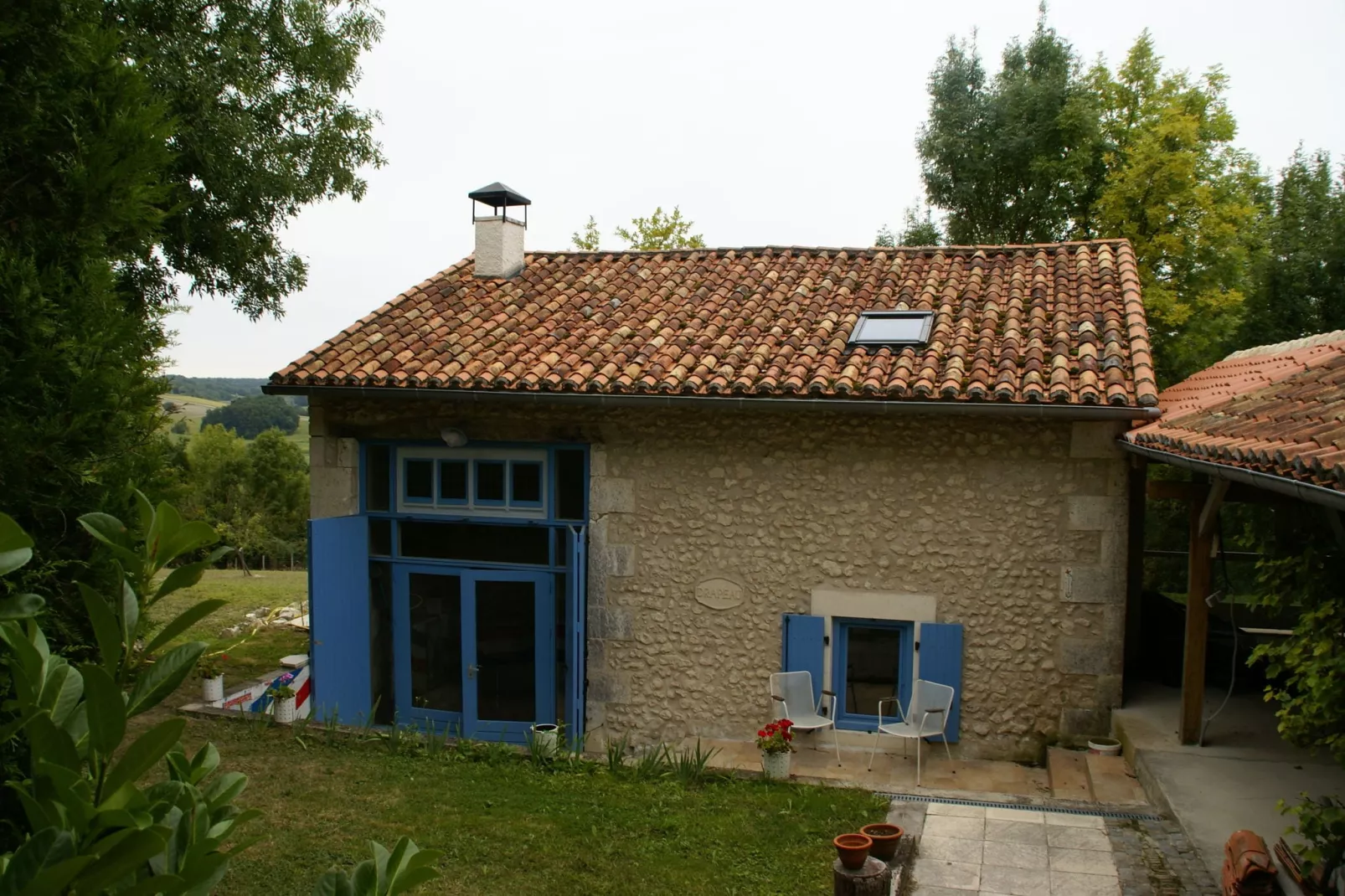 Maison de vacances Lusignac gastverblijf-Exterior summer
