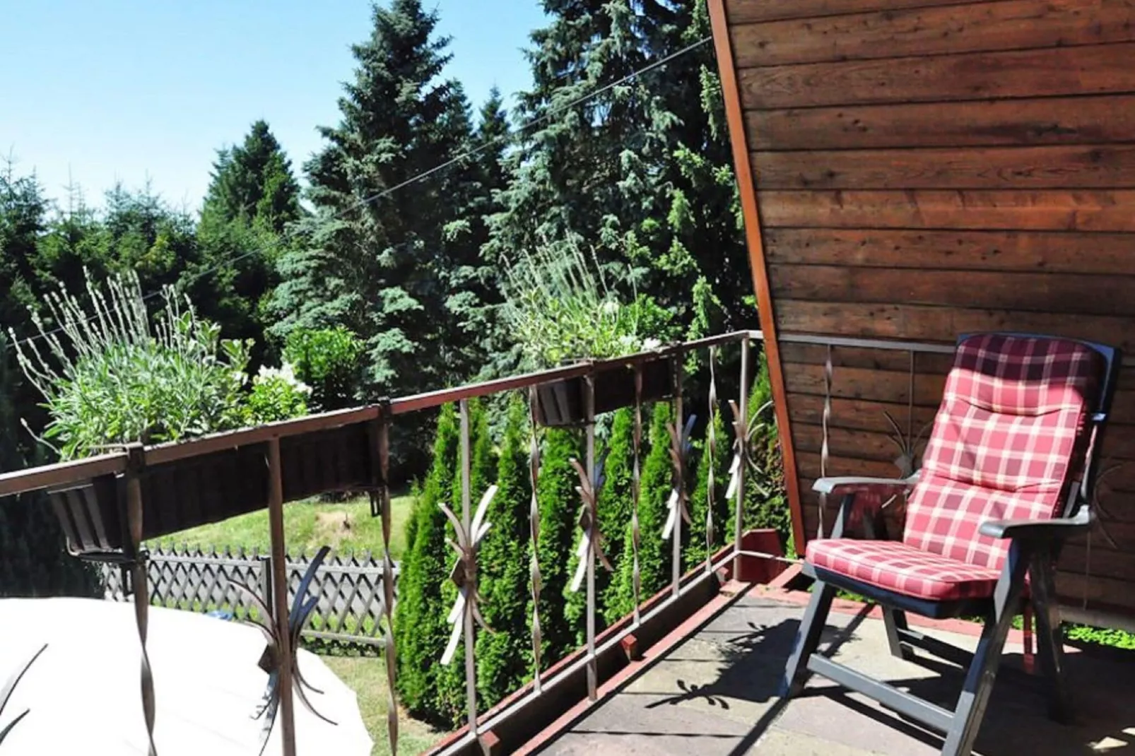 Ferienhaus Alwin-Terrace balcony