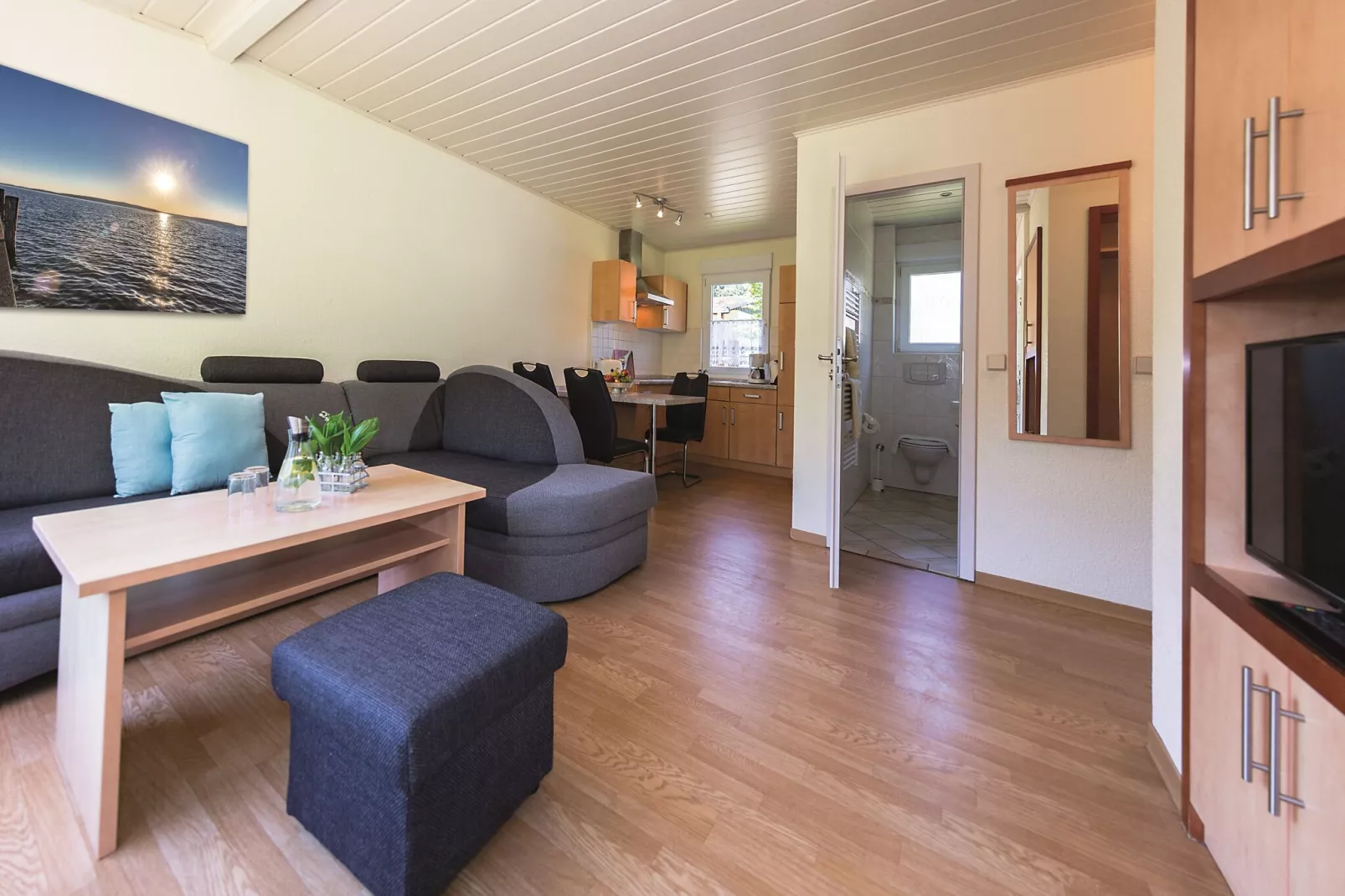 Terrasse 2 45 qm-Living room