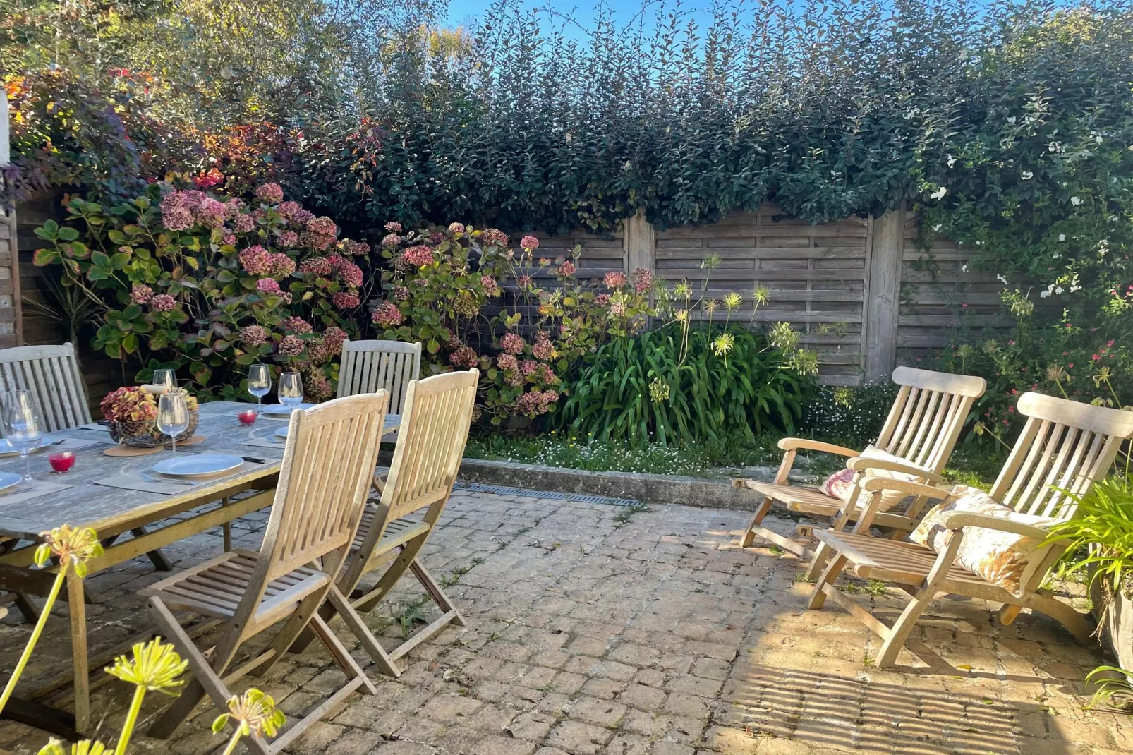 Holiday Home Locquirec-Terrasse/Balkon
