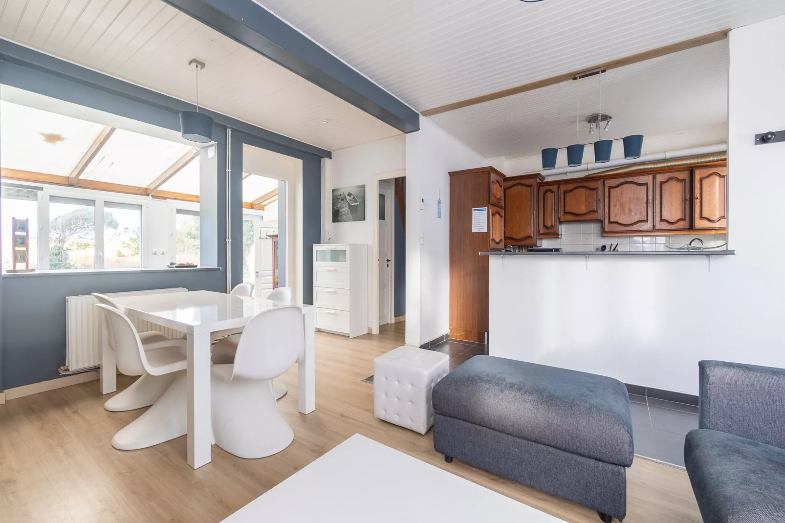 Magnifique maison de vacances pour 6 adultes-Living room