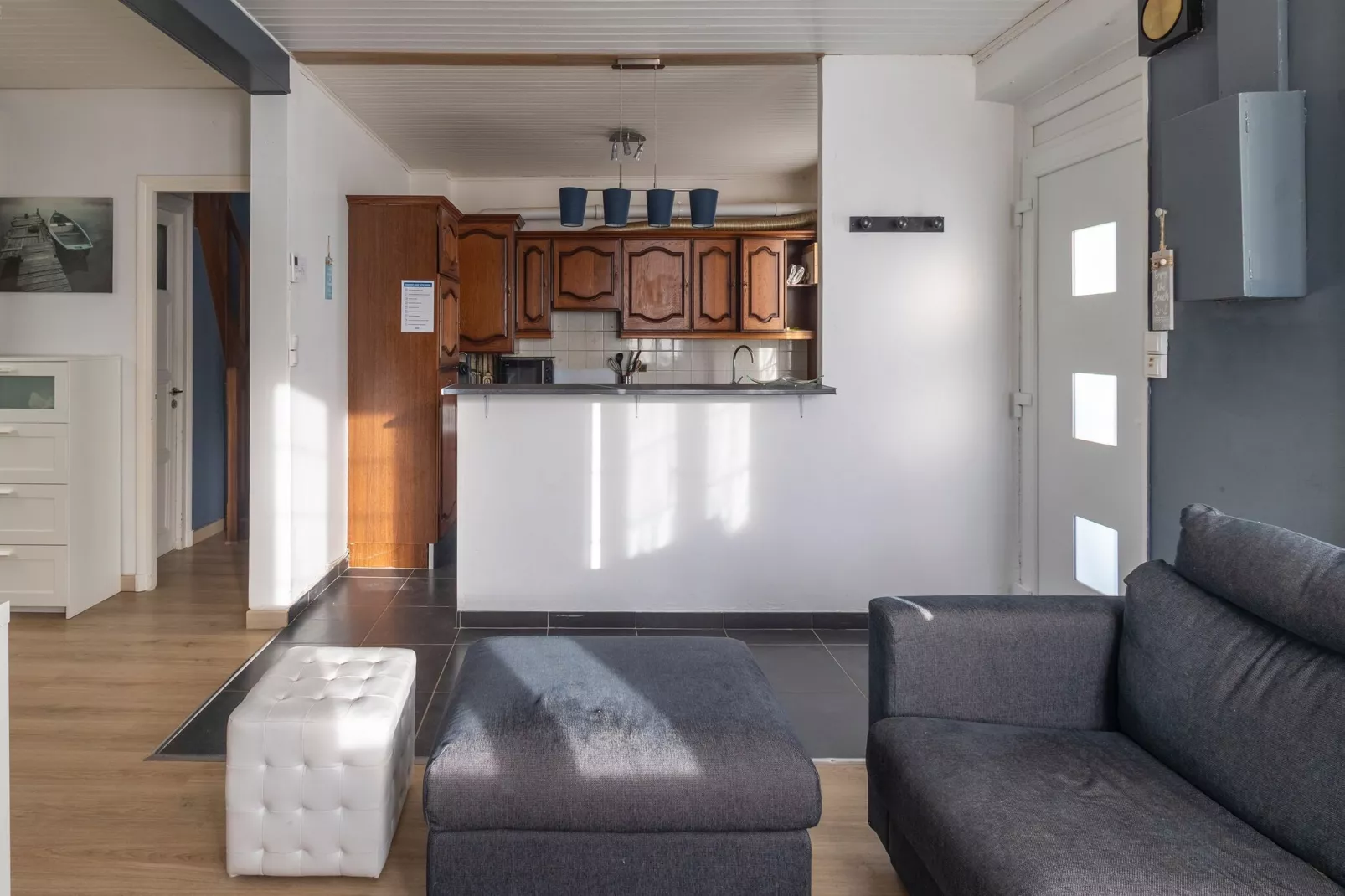 Magnifique maison de vacances pour 6 adultes-Living room
