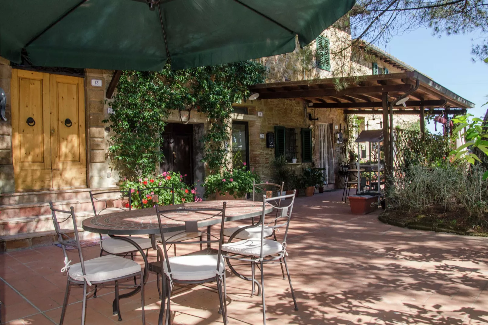 Casa Vacanze Podere Settefrati - Montaione-Exterior summer
