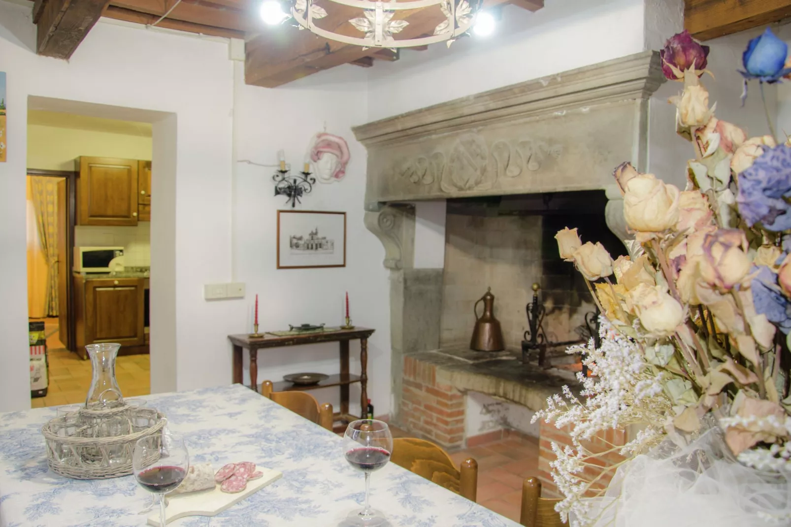 Casa Vacanze Podere Settefrati - Montaione-Dining room