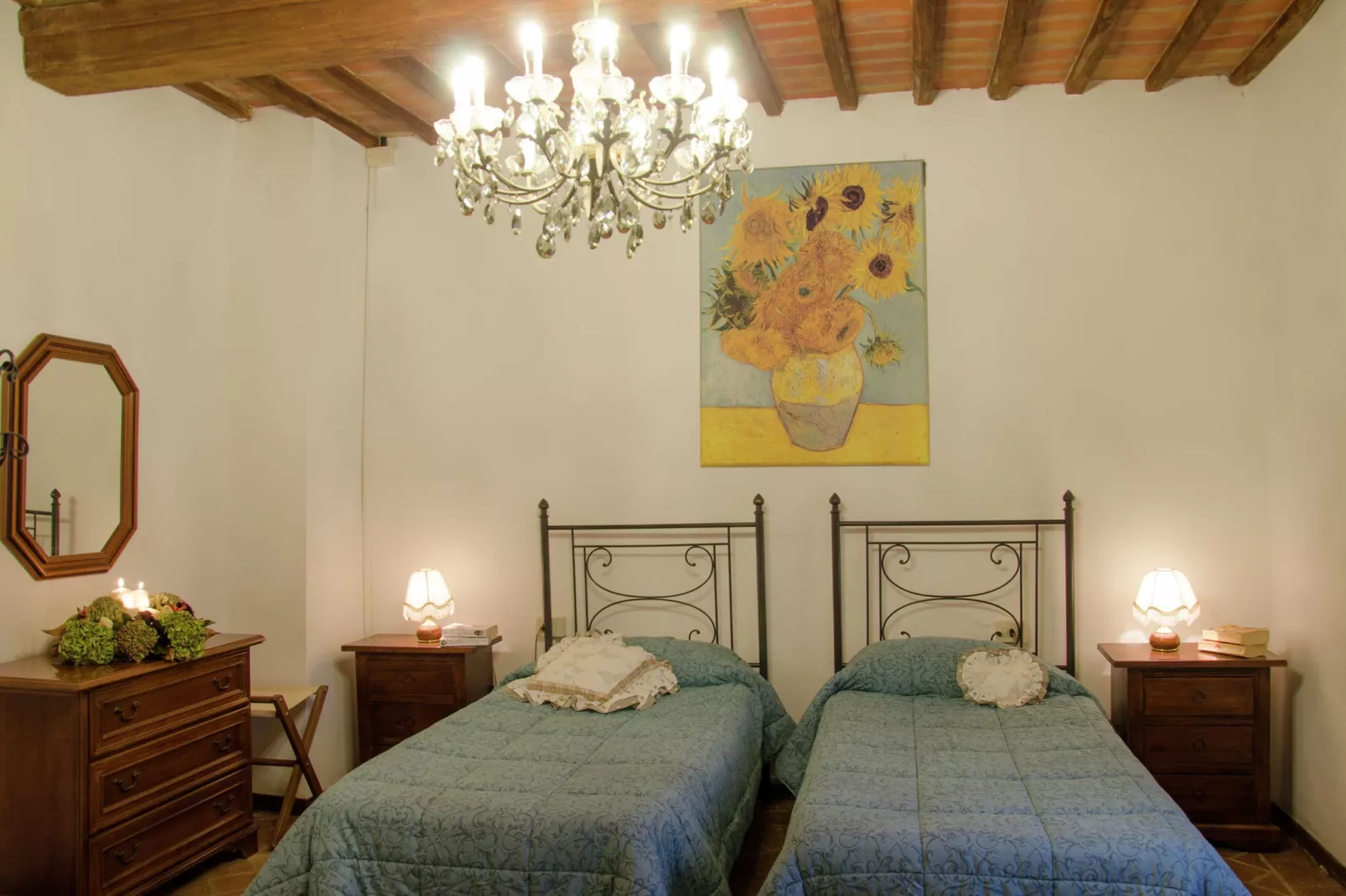 Casa Vacanze Podere Settefrati - Montaione-Bedroom