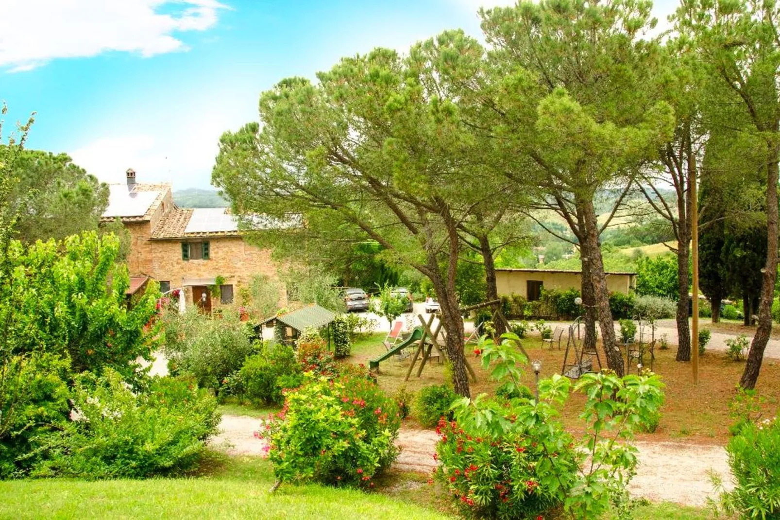 Casa Vacanze Podere Settefrati - Montaione-Gardens summer