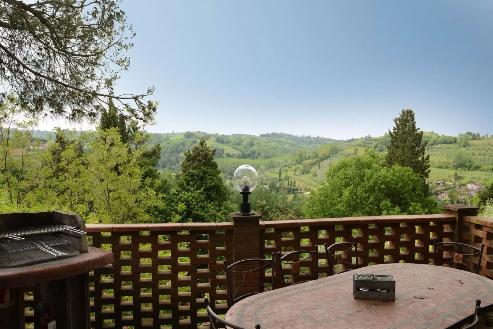 Casa Vacanze Podere Settefrati - Montaione-View summer