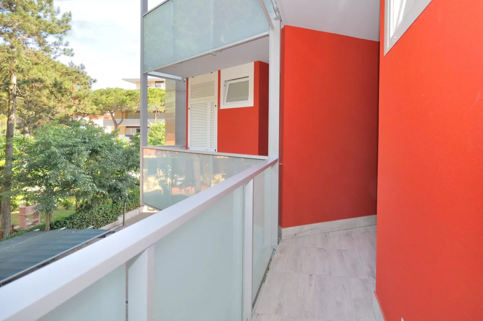 Apartments Condominio Stella, Bibione Lido del Sole-Stella, C (4+2)-Terrassenbalkon