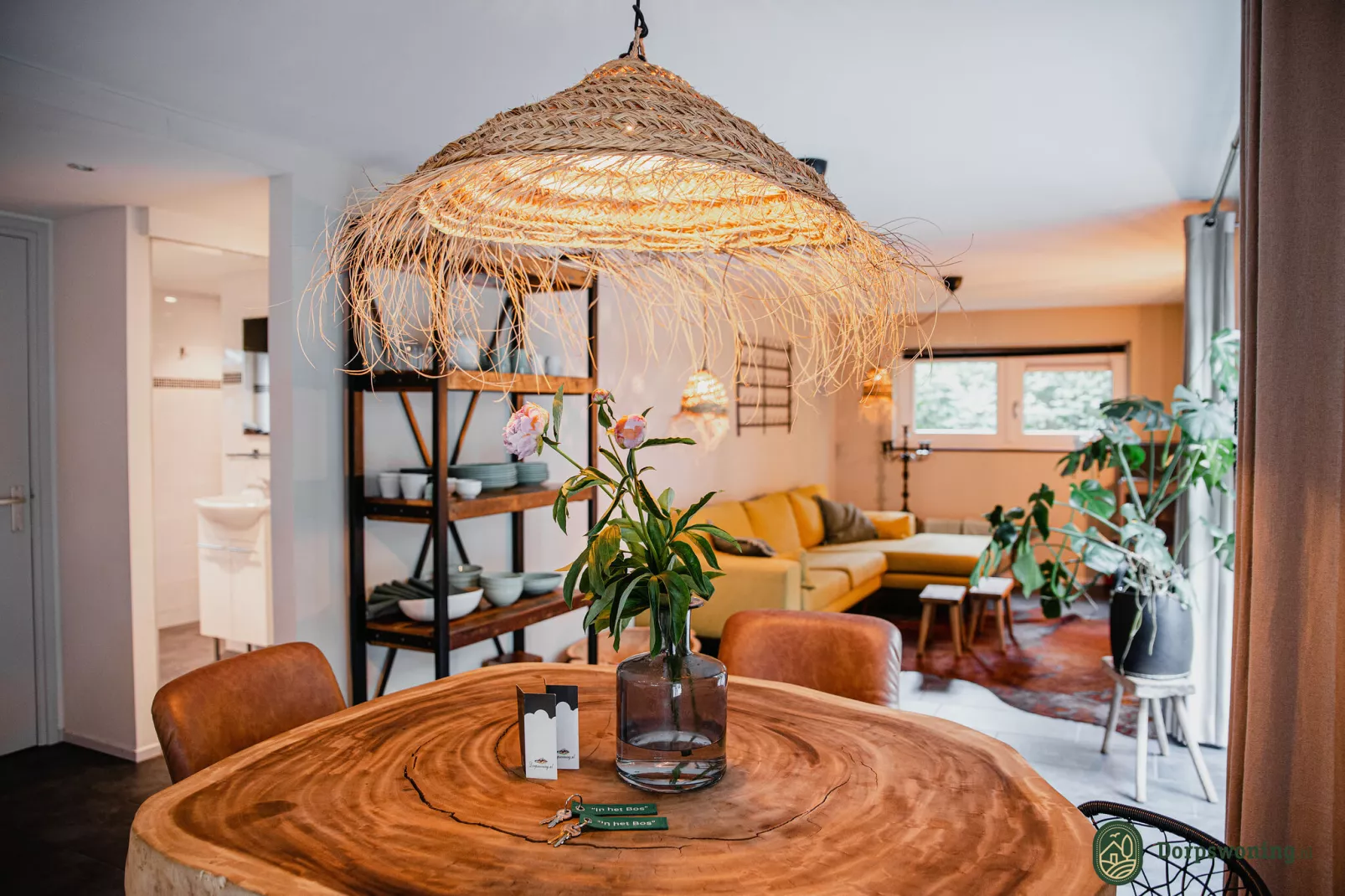 Dorpswoning In het Bos-Dining room