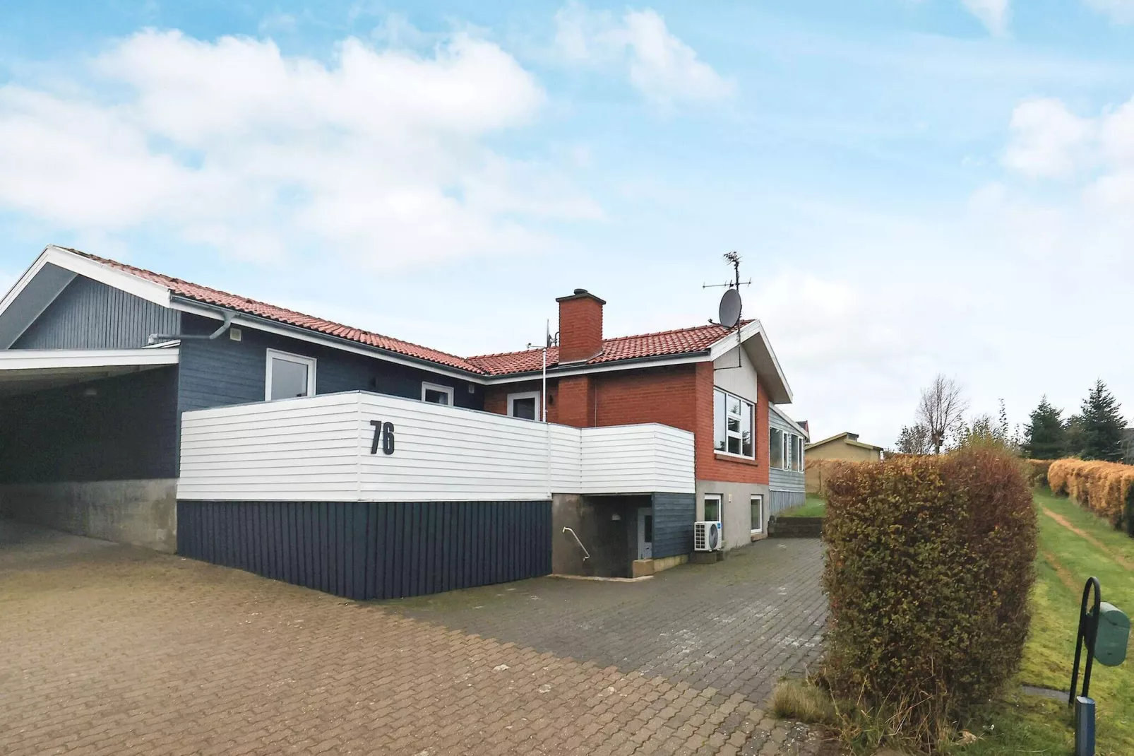 Maison de vacances pour 10 a Roslev