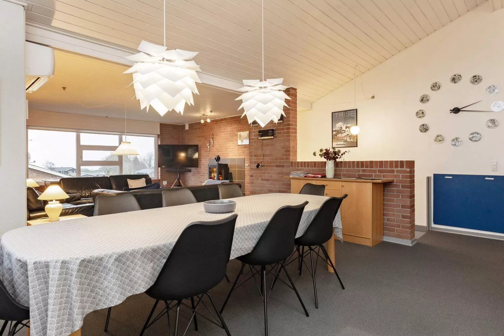 Maison de vacances pour 10 a Roslev-Intérieur
