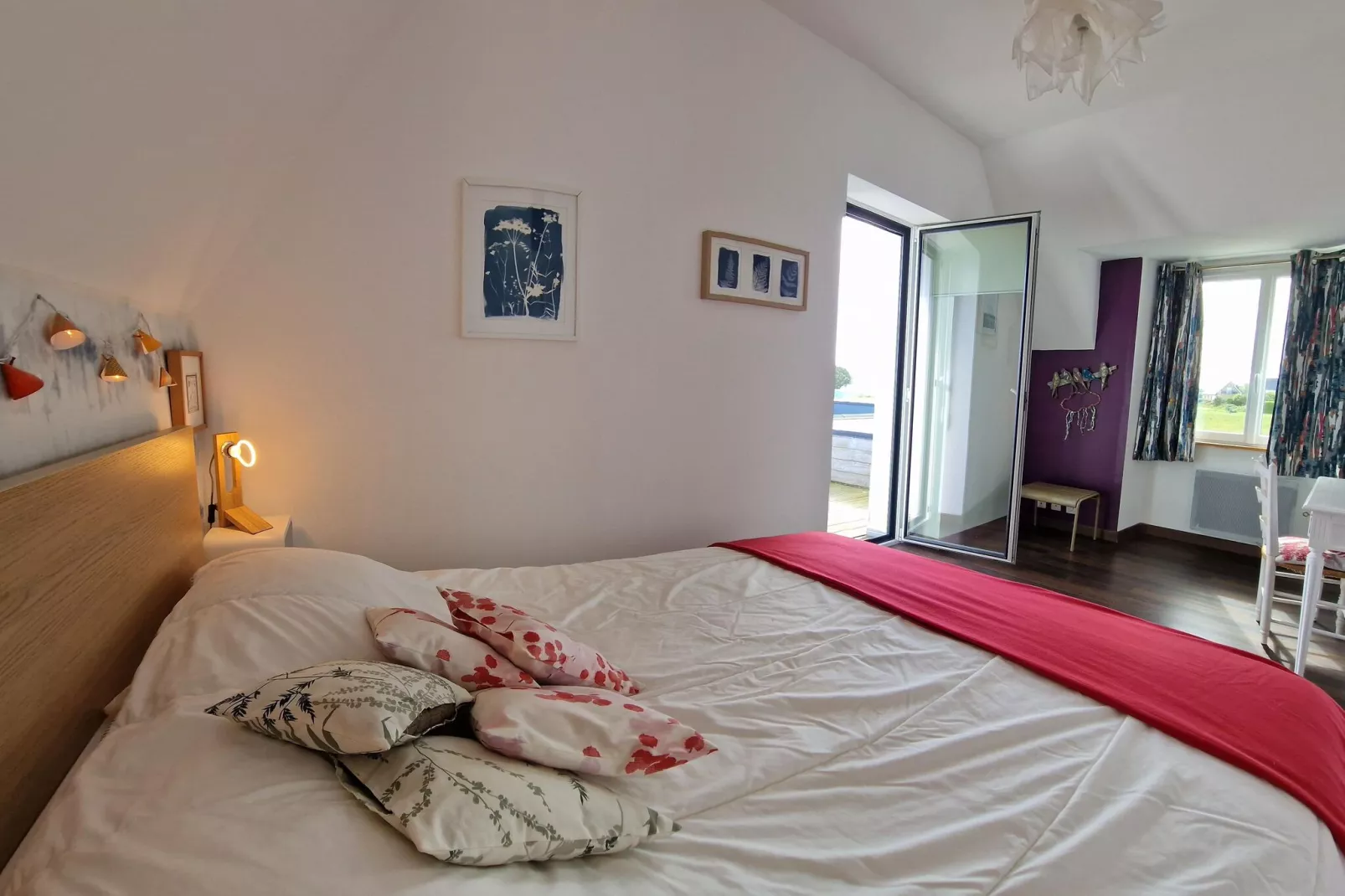 Holiday home Plougasnou-Bedroom