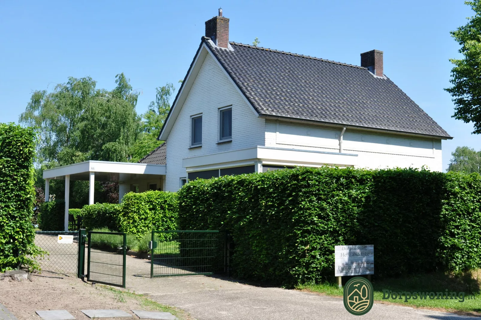 Dorpswoning Het Landelijke-Exterior summer