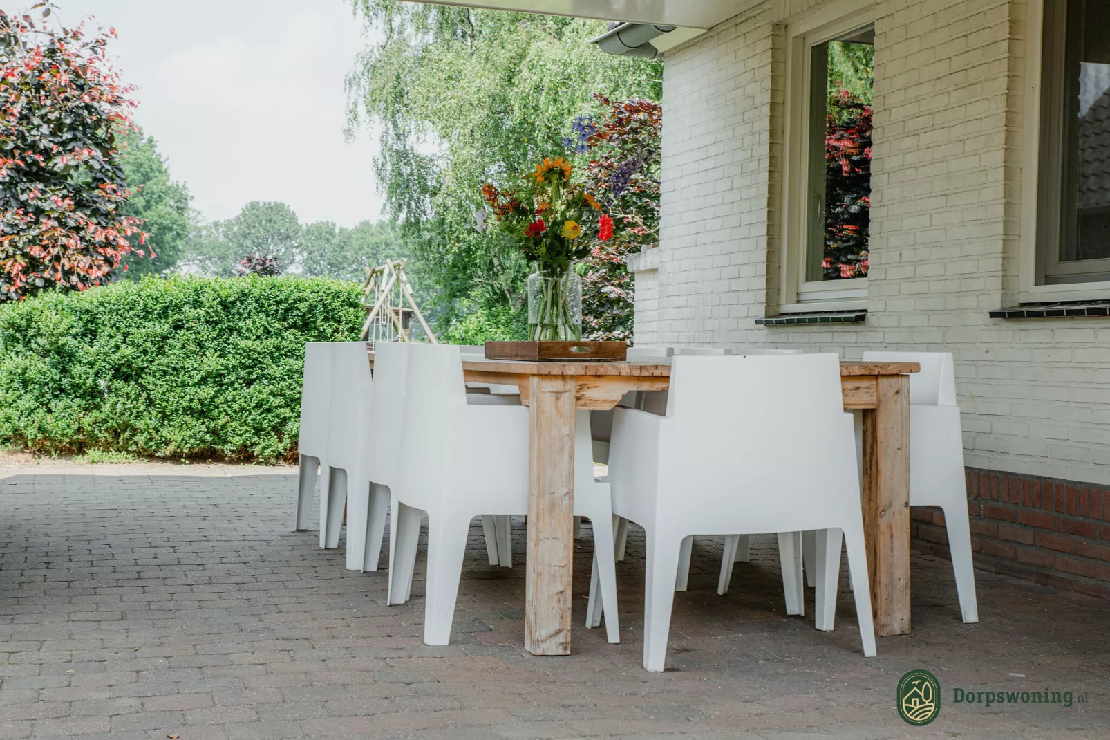 Dorpswoning Het Landelijke-Terrace balcony