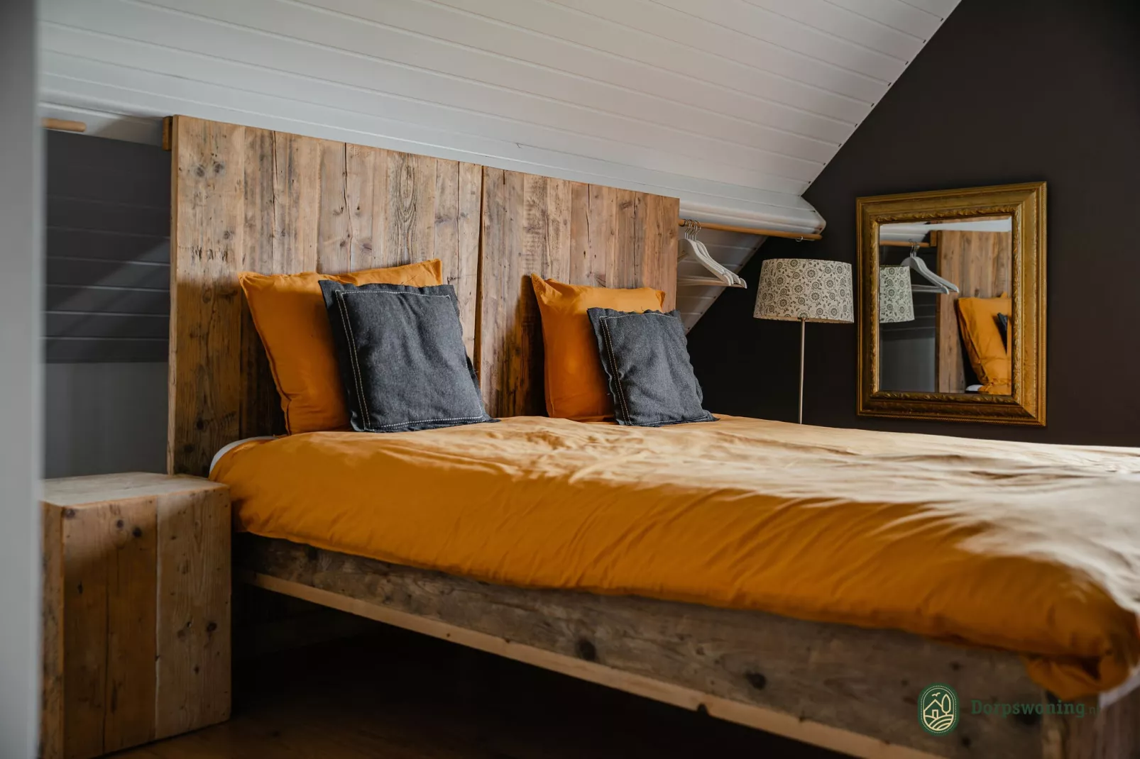 Dorpswoning De Plek-Bedroom