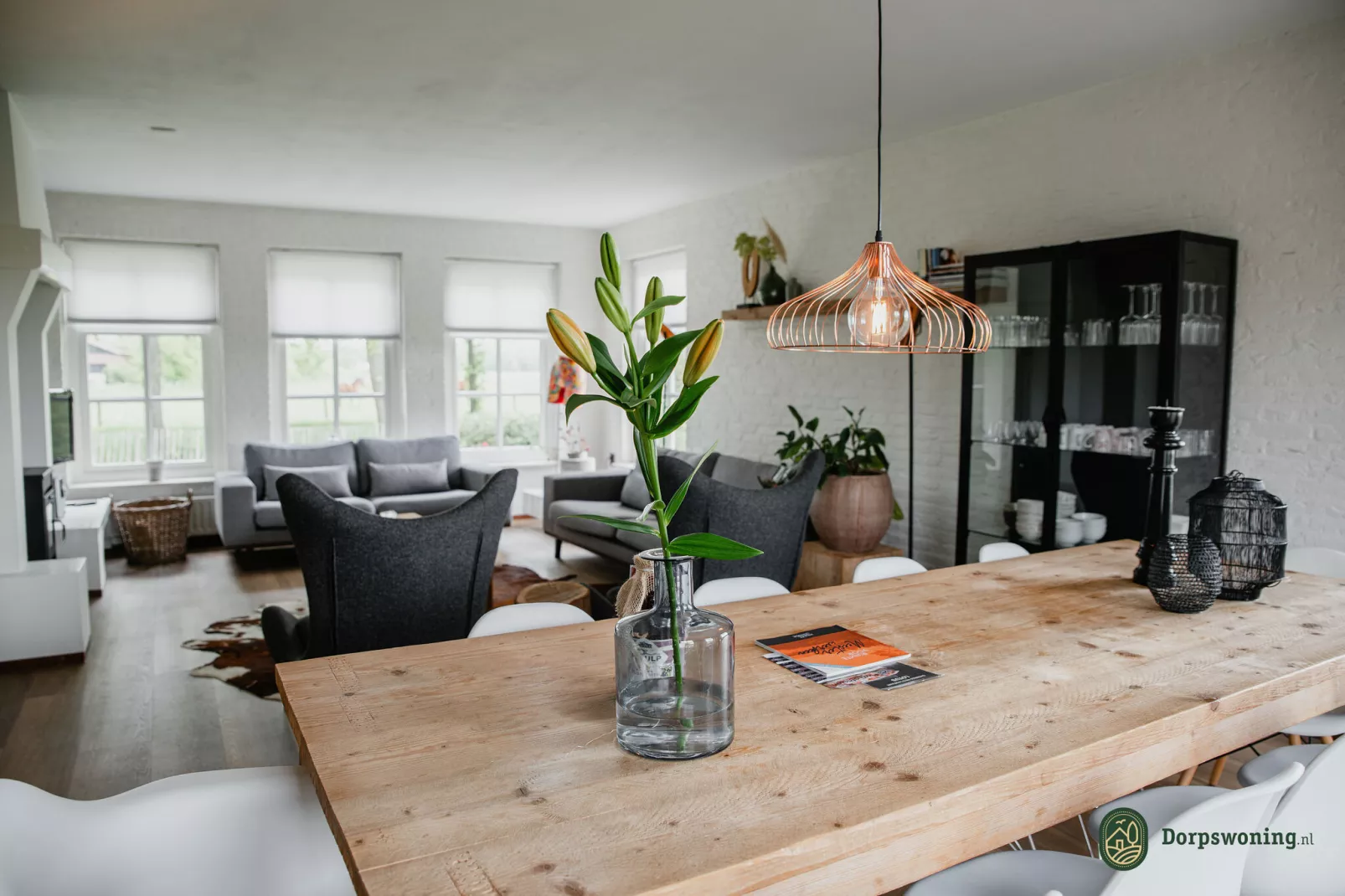 Dorpswoning De Plek-Living room