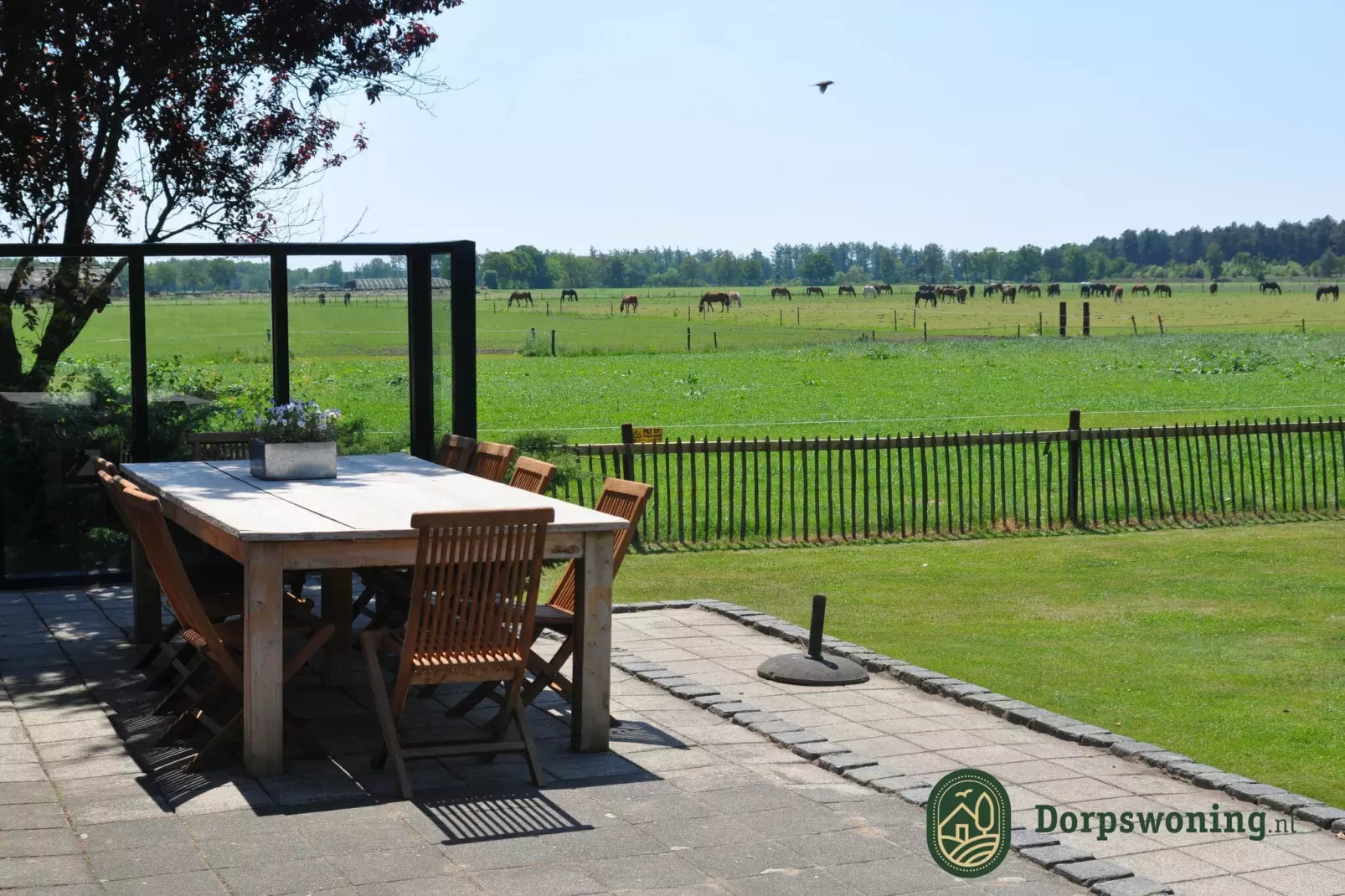 Dorpswoning De Plek-Terrace balcony