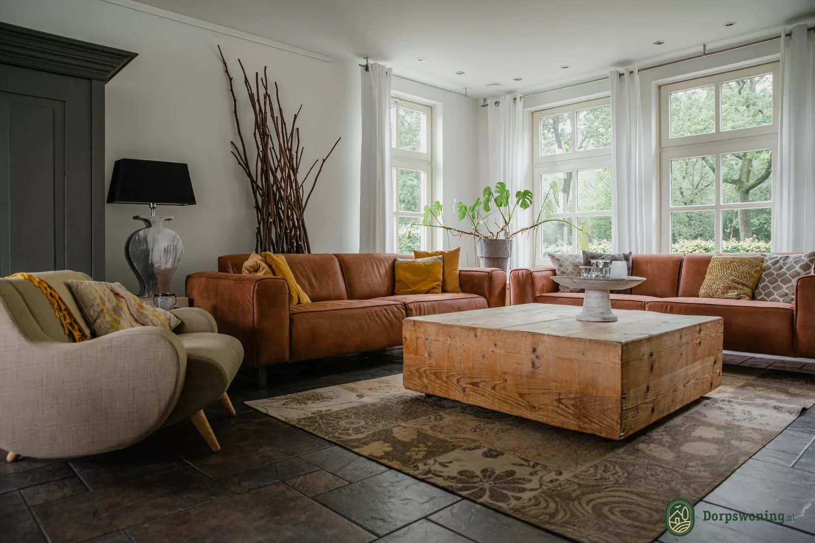 Dorpswoning Het Uitzicht-Living room