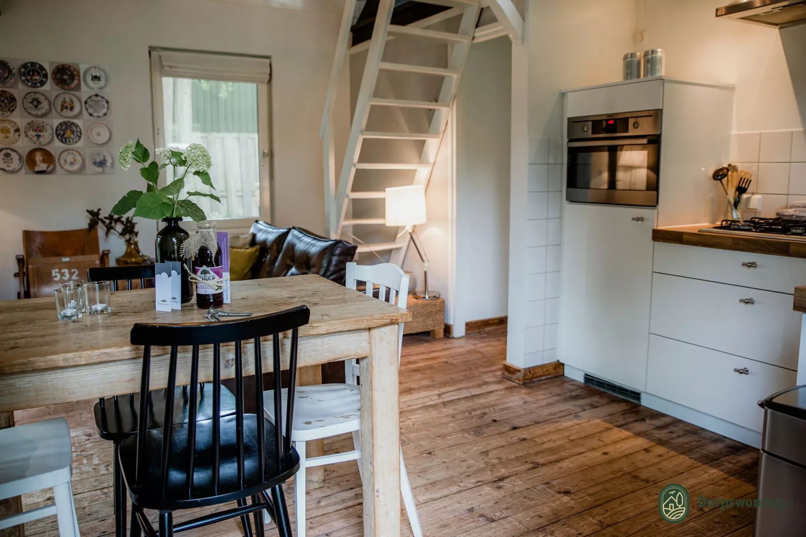 Dorpswoning Het Knusse-Kitchen