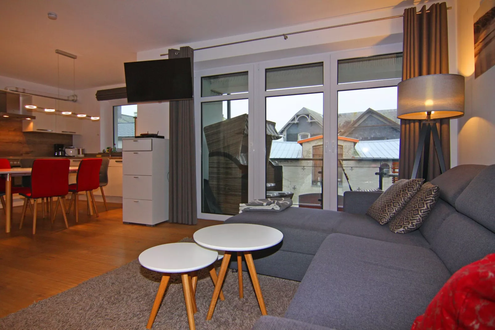 FeWo Sturmeck 67 qm Typ P5 1 OG-Living room