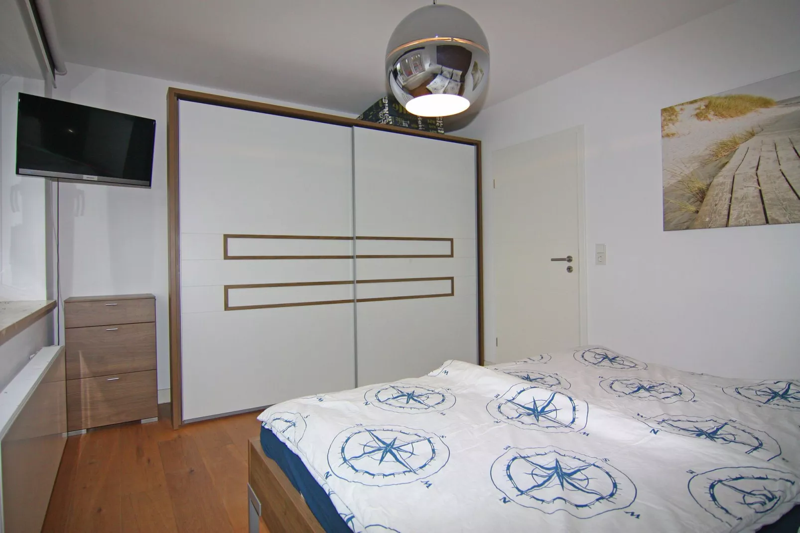 FeWo Sturmeck 67 qm Typ P5 1 OG-Bedroom