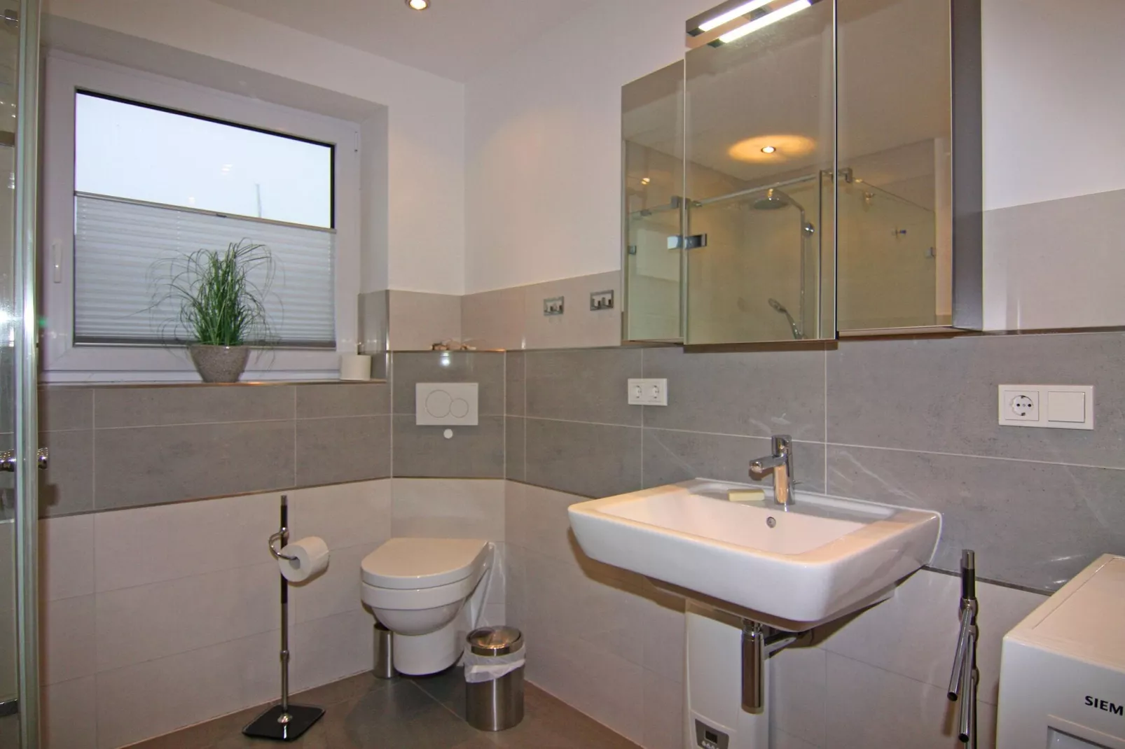 FeWo Sturmeck 67 qm Typ P5 1 OG-Bathroom