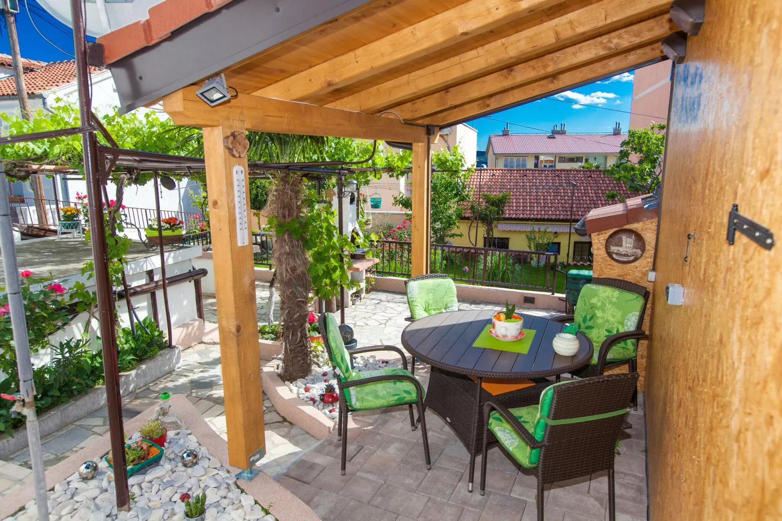 Holiday Home Borna-Terrace balcony