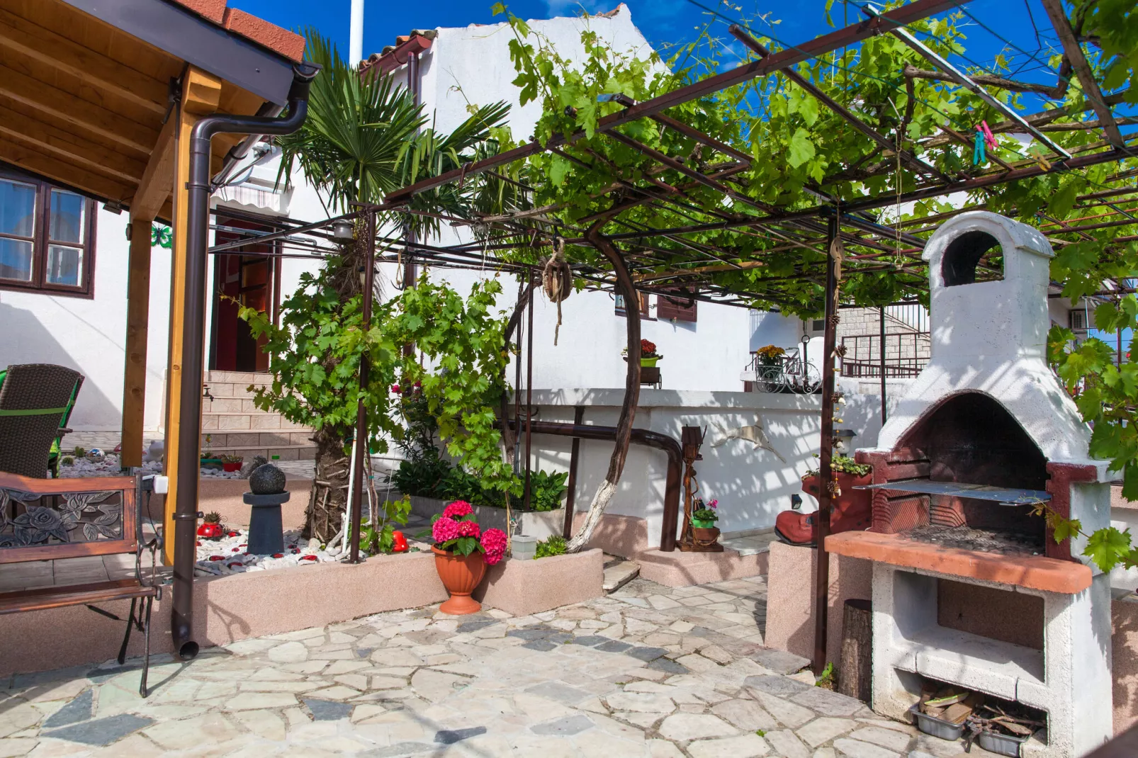 Holiday Home Borna-Terrace balcony