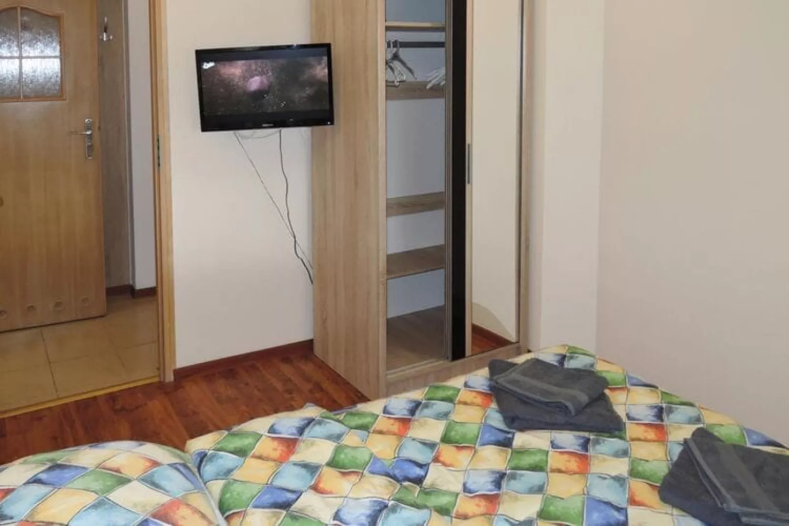 HolidayHouse with the big tarasse&garden in Kolczewo LIT-Schlafzimmer