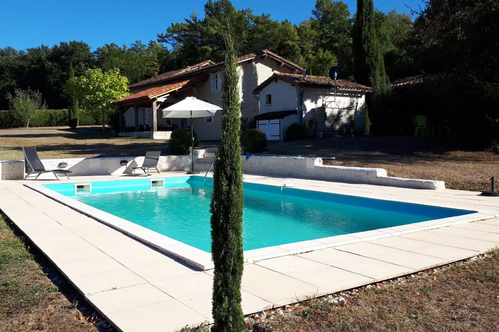 Maison de vacances Verteillac-Pool