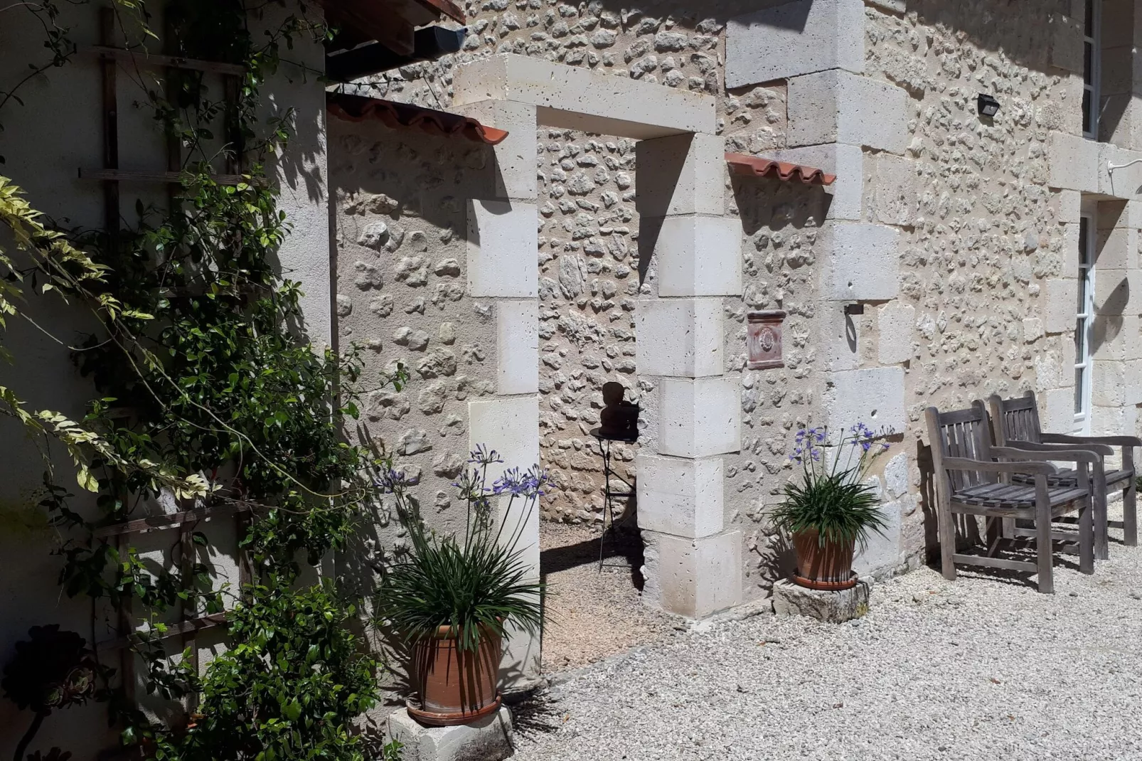 Maison de vacances Verteillac-View summer