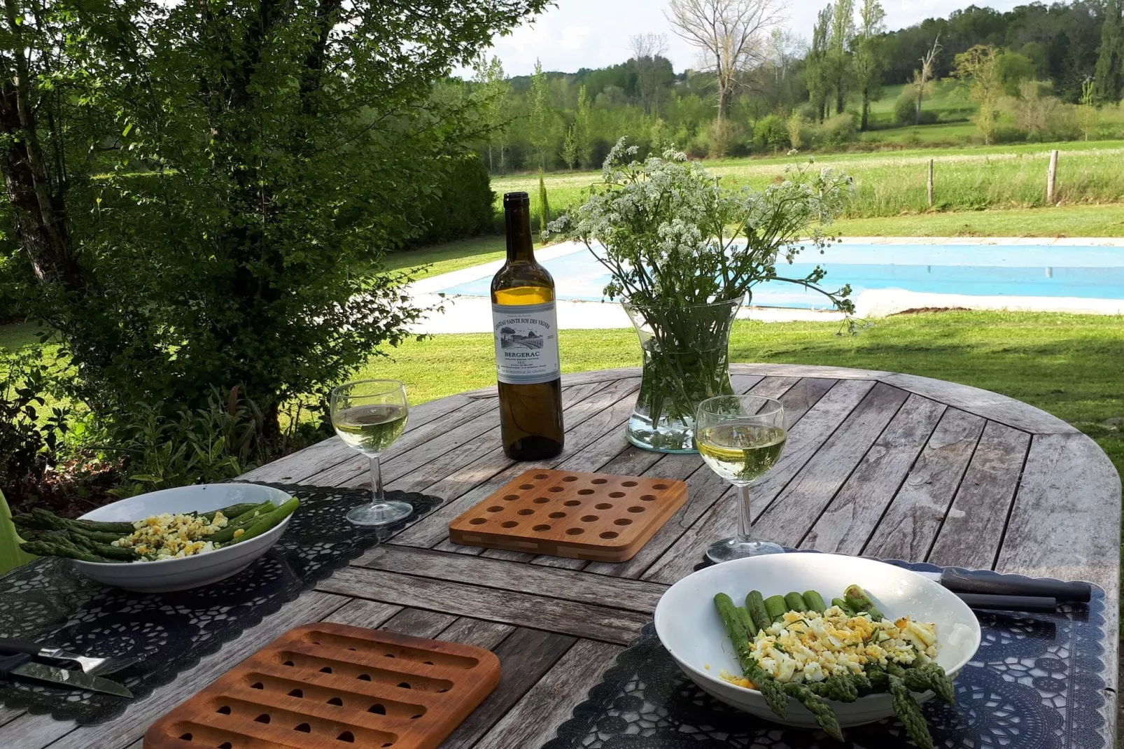 Maison de vacances Verteillac-View summer