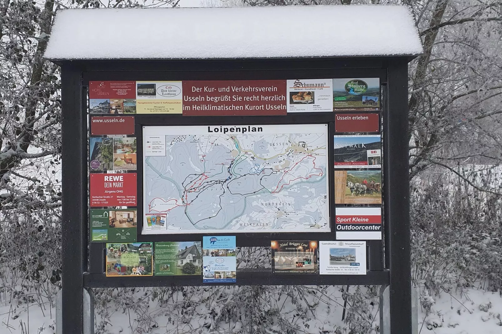 Brouwer Ferienhaus-Area winter 1km