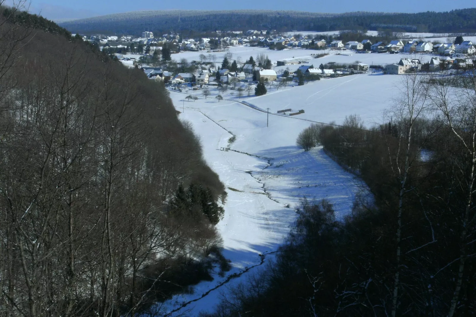 Dachstube-View winter