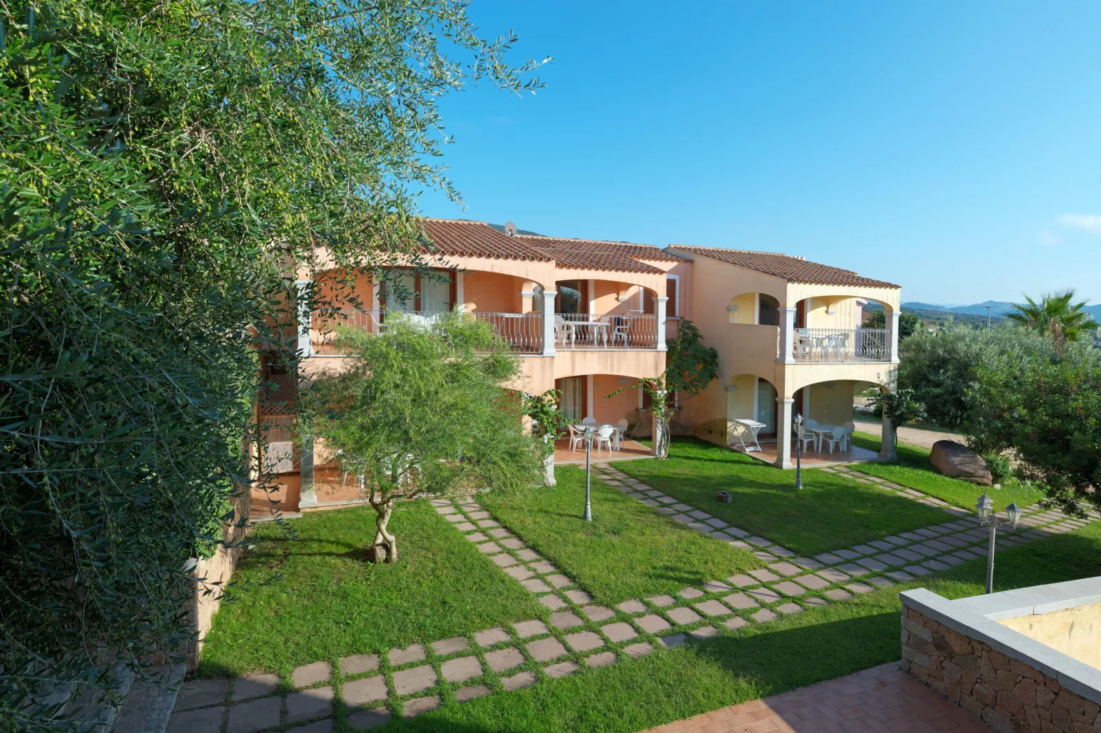 Residence Badus, Badesi-Trilo 6-View summer