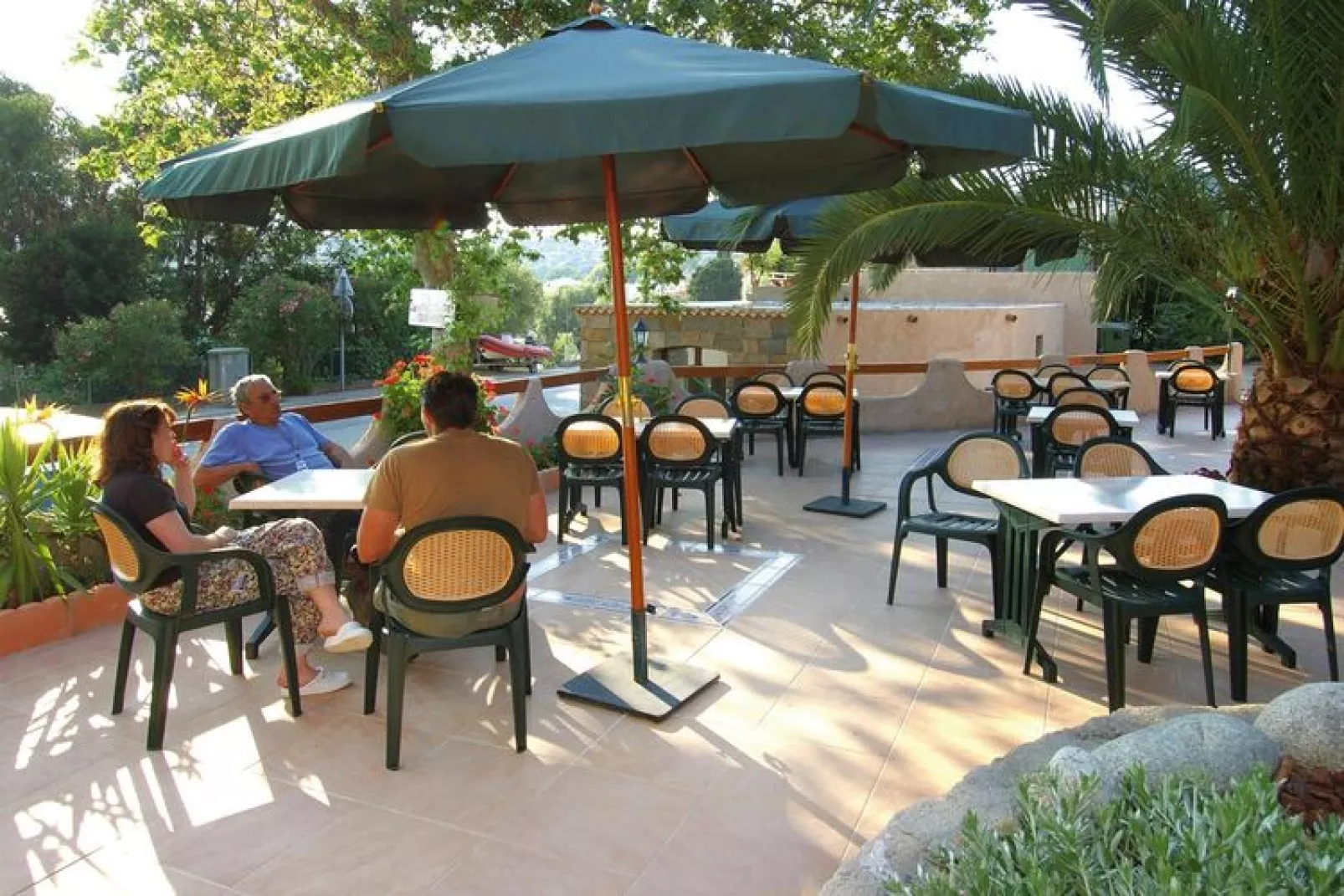 Residence Les Dauphins Tiuccia / Trilo 6 3pcs / avec vue mer-Terrasse