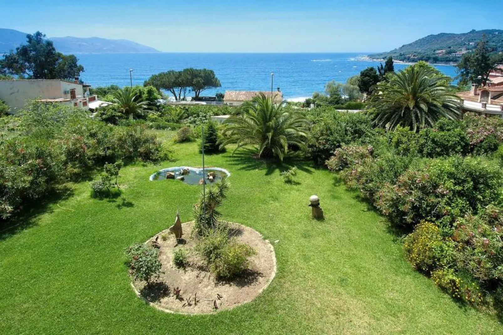 Residence Les Dauphins Tiuccia / Trilo 6 3pcs / avec vue mer-Gärten Sommer