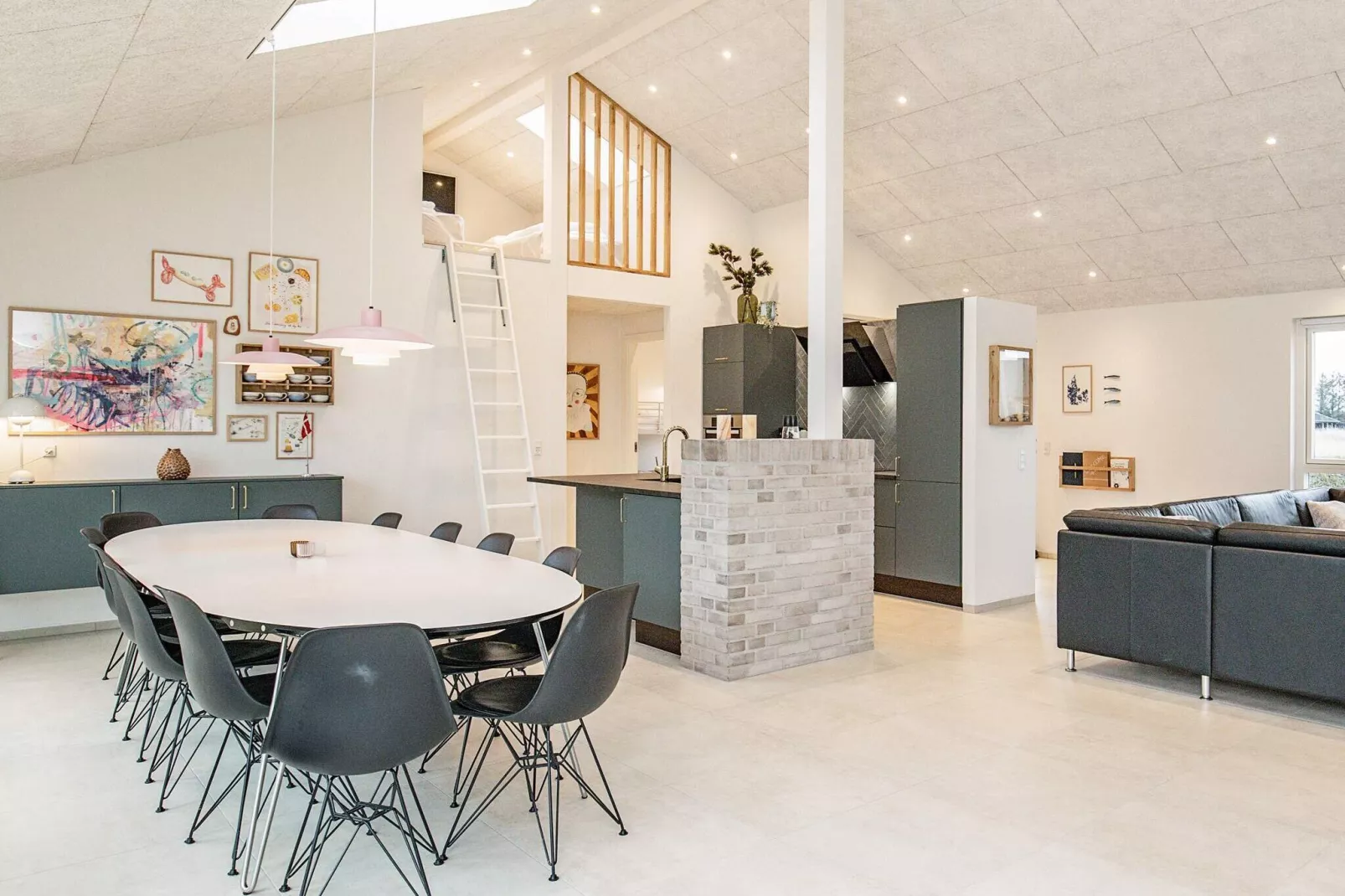 Maison de vacances pour 12 a Løkken-By Traum-Intérieur