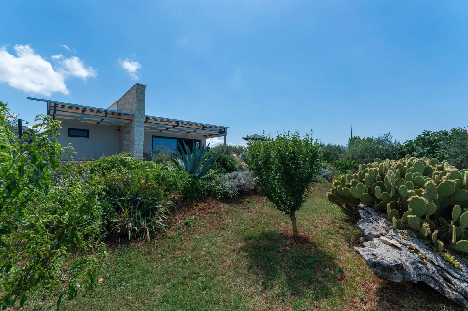 Villa Leandra-Gardens summer