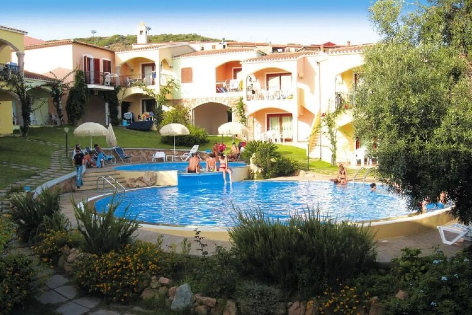 Residence Badus Badesi-Bilo 4 mit Meerblick-Pool