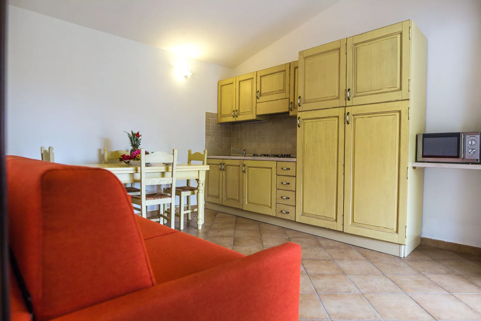 Residence Badus Badesi-Bilo 4 mit Meerblick-Living room