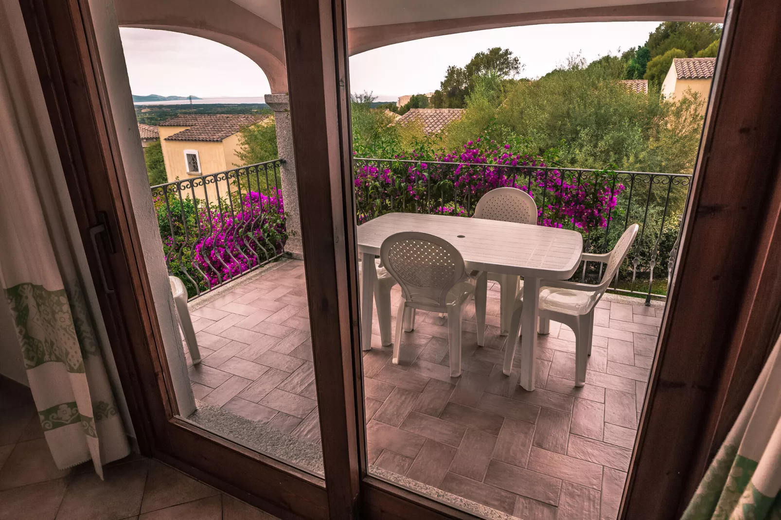 Residence Badus Badesi-Bilo 4 mit Meerblick-Terrace balcony